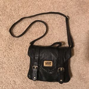 Vans Off the Wall black crossbody bag purse